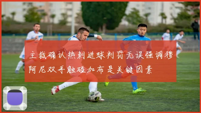 主裁确认热刺进球判罚无误强调穆阿尼双手触碰加布是关键因素